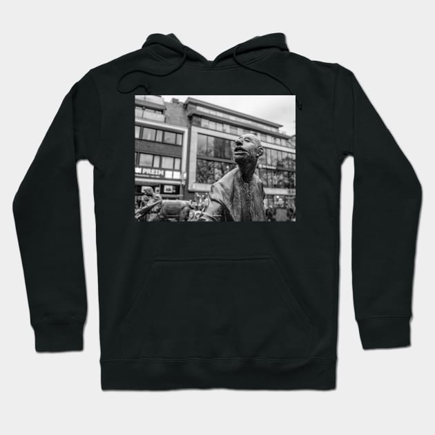 City centre statue Hoodie by yackers1